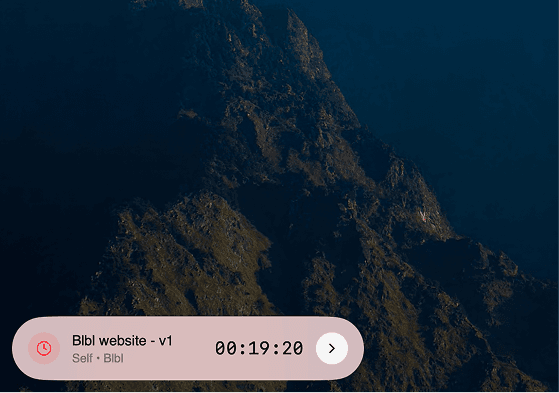 Starting a timer on a task